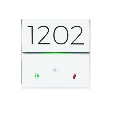 DOOR PANEL GLASS COVER RGB WHITE 9025GL02E01