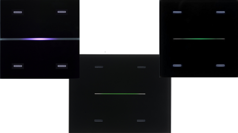 4 CHANNELS GLASS 9025
